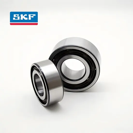 Double Row Angular Contact Ball Bearing 3211-A TN9 SKF Steel Cage for Industrial Precision Equipment - Image 3