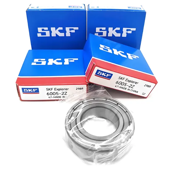 Rodamientos de bolas de surco profundo 6005zz 25x47x12mm <p> de alta velocidad para maquinaria industrial