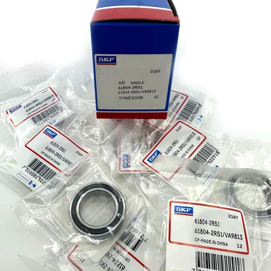 Industrial Machinery SKF 61804-2RS1 Deep Groove Ball Bearing 20X32X7mm Rubber Sealed - Image 2