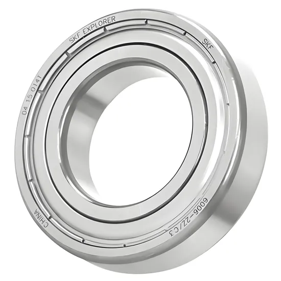 Industrial Machinery Deep Groove Ball Bearing SKF 6212-2Z/C3 60x110x22mm with Sheet Metal Cage - Image 3