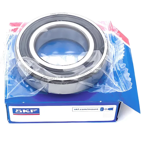 SKF 6217-2RS Deep Groove Ball Bearing 85x150x28mm for Motorcycle OEM Grease Lubricated