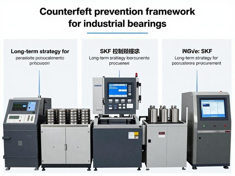 Counterfeit prevention framework for industrial bearings