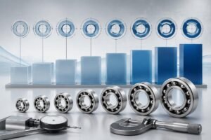 SKF bearing tolerance class range from PN to P2 showing runout bands per EN ISO 492